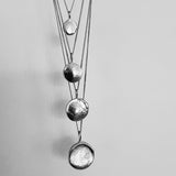 the impression pendant - solid gold