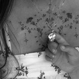 the impression pendant - sterling silver