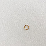 the belly ring - solid gold