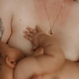 the impression pendant - solid gold