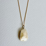 the impression pendant - sterling silver