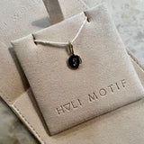 little initial - sterling silver