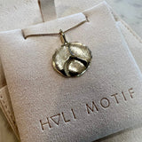 the impression pendant - solid gold