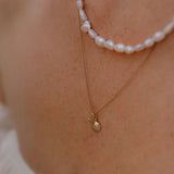 the impression pendant - solid gold