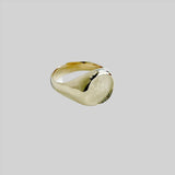 the impression classic signet - solid gold