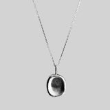 the impression pendant - sterling silver