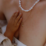 the impression pendant - solid gold