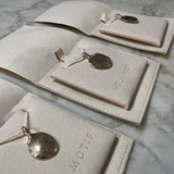 the impression pendant - solid gold