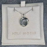 the impression pendant - sterling silver