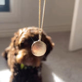 the impression pendant - sterling silver