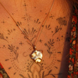 the impression pendant - sterling silver