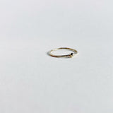 the little dot ring - solid gold