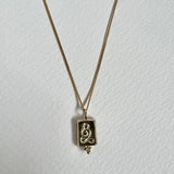 the mother pendant - solid gold