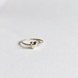 the little heart ring - solid gold