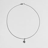 little initial - sterling silver