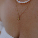 little initial - sterling silver