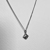 the evil eye pendant - sterling silver