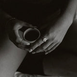 the moon visage ring - solid gold