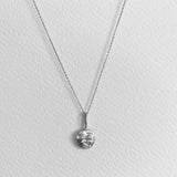 the moon visage pendant - sterling silver