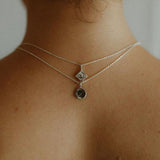 the evil eye pendant - sterling silver
