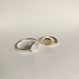 the impression ring - solid gold