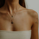 the moon visage pendant - sterling silver