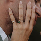 the sia ring - solid gold