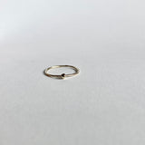 the little dot ring - solid gold