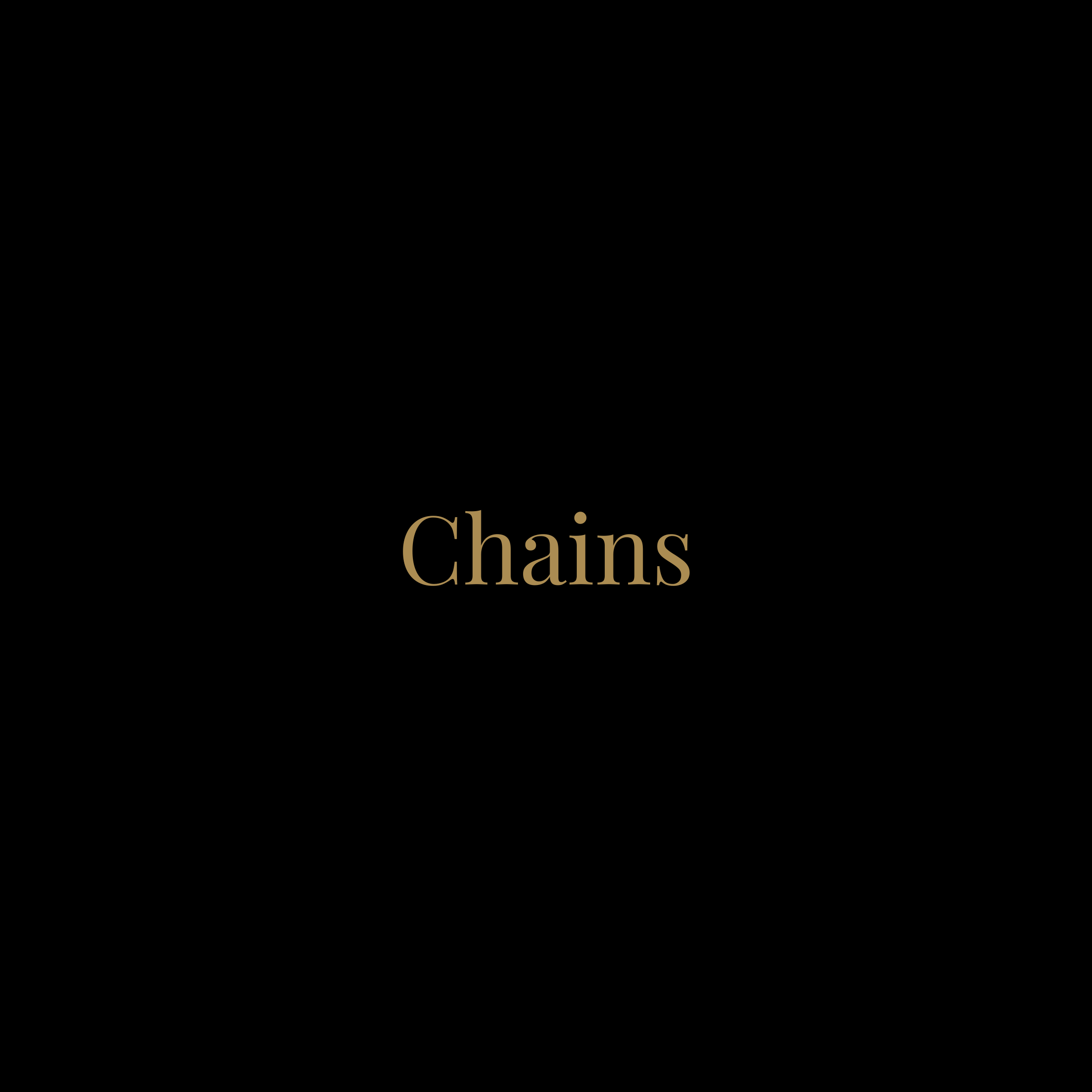 Chains - Necklaces, Bracelets & Anklets