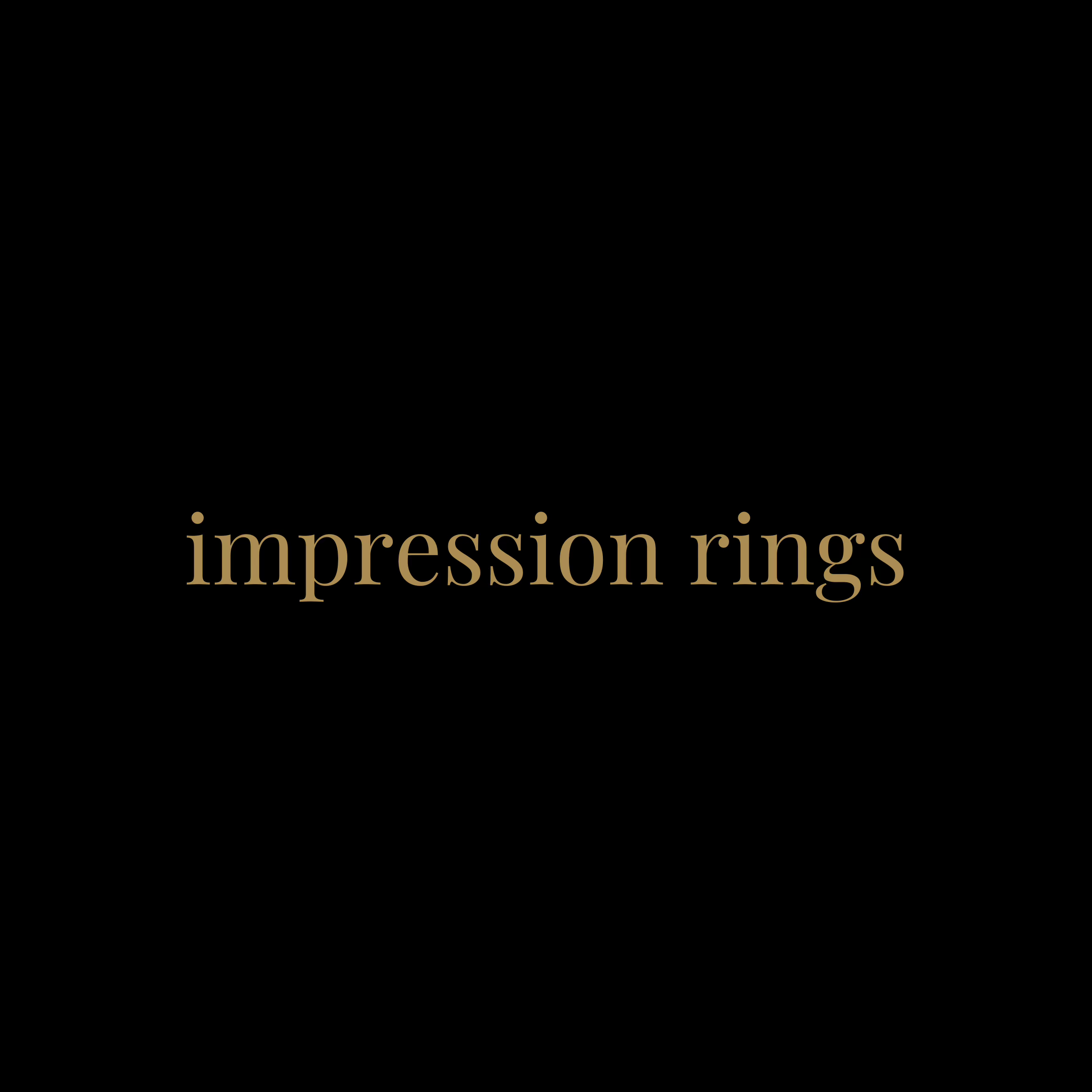 Impression Fingerprint Rings & Animal Rings