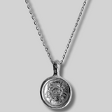 the cancer zodiac pendant - sterling silver