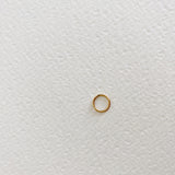 el anillo del vientre - oro macizo