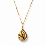 the fig pendant - solid gold