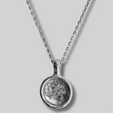 the aries zodiac pendant - sterling silver