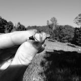 the impression heart signet - sterling silver