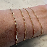 the minimalist chain - solid gold