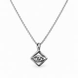 the evil eye pendant - sterling silver