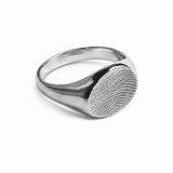el sello elegante impresión - plata de ley