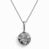 the moon visage pendant - sterling silver