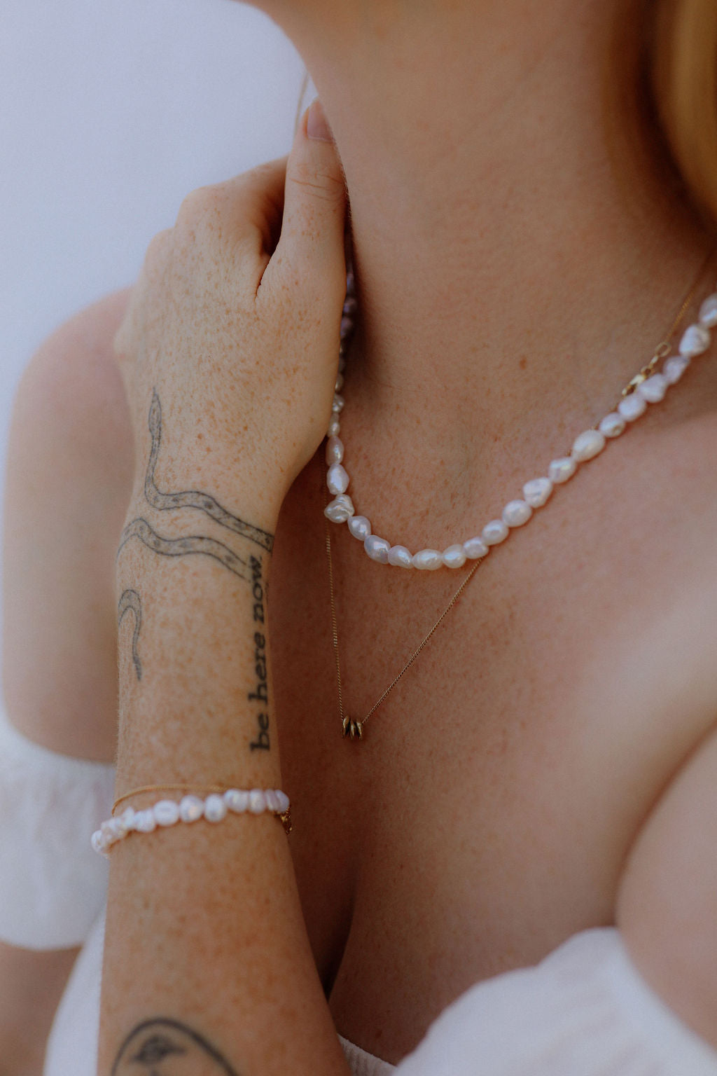 Freshwater pearl necklace choker  curated on LTK