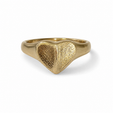 el sello elegante impresión - oro macizo