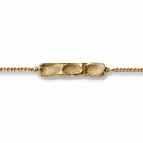 la impresión pulsera elegante - oro macizo