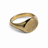 el sello elegante impresión - oro macizo