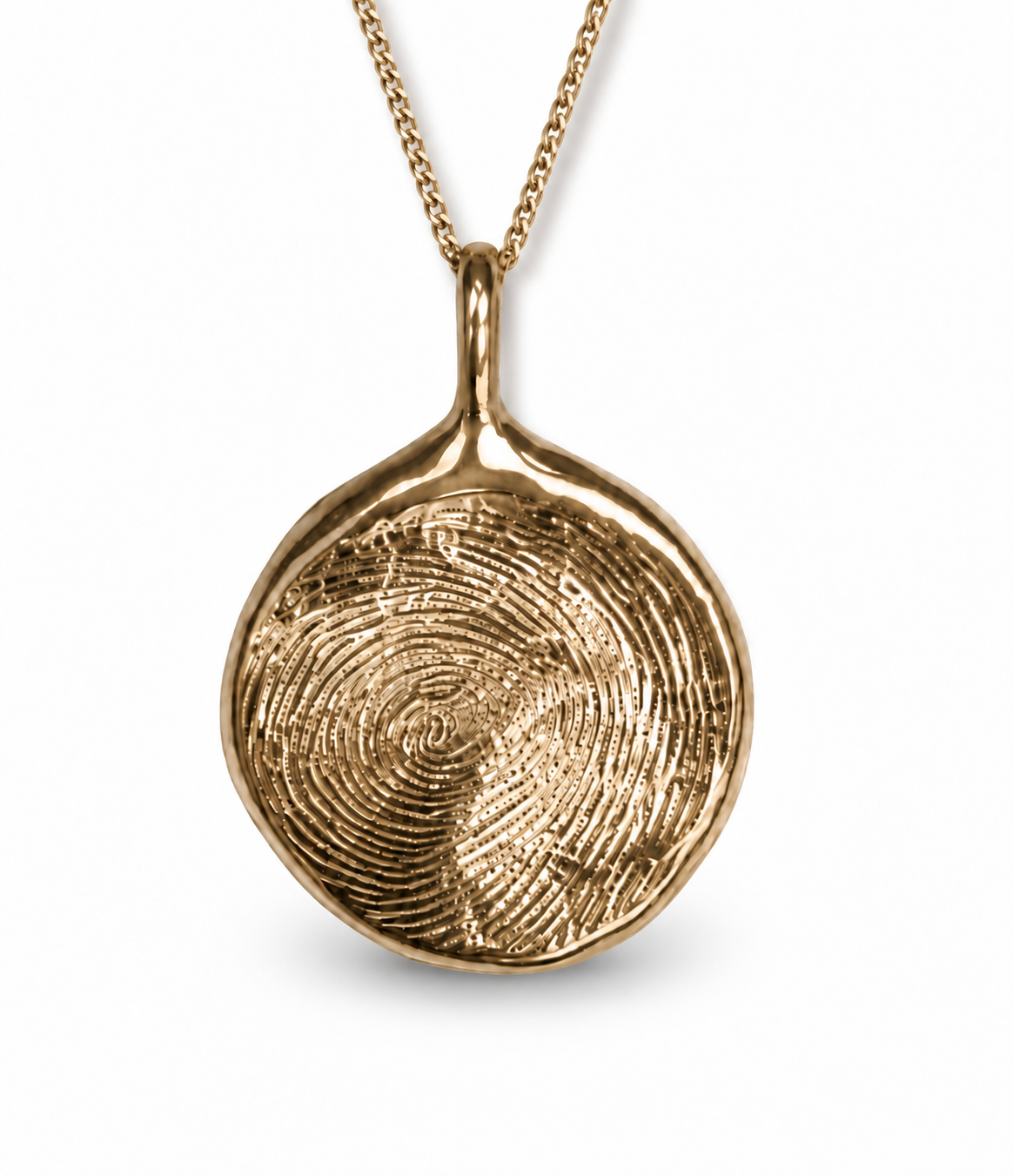 HALI MOTIF solid gold fingerprint impression jewellery