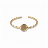 The Cuff - ink print impression - yellow gold • rose gold • white gold