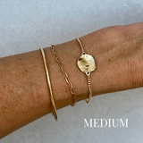 the impression elegant bracelet - solid gold