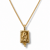 the mother pendant - solid gold