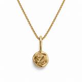 little initial - solid gold