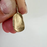 the impression pendant - solid gold