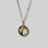 the impression pendant - solid gold